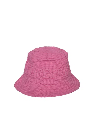 Burberry Crochet Pink Hat
