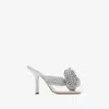 Burberry Woman Thong Sandal White Size 7 Textile Fibers In Optic White