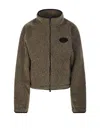 Burberry Fleece High Collar Long Sleeves Jacket