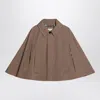 Burberry Bespoke Brown Trench Coat With Structured Collar
