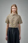 Burberry Button-down Shirt With Check Pattern