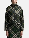 BURBERRY CROPPED CHECK LIGHTWEIGHT JACKET