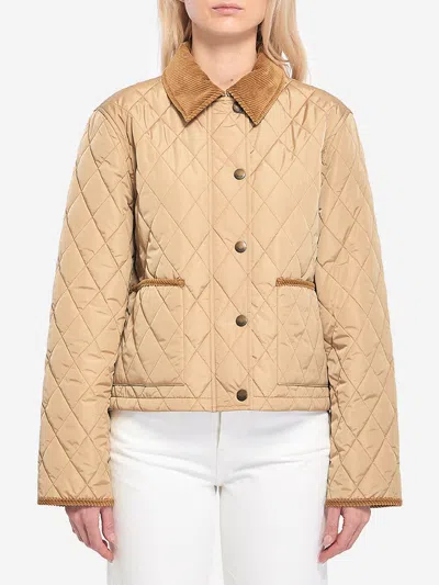 BURBERRY CROPPED QUILTED JACKET