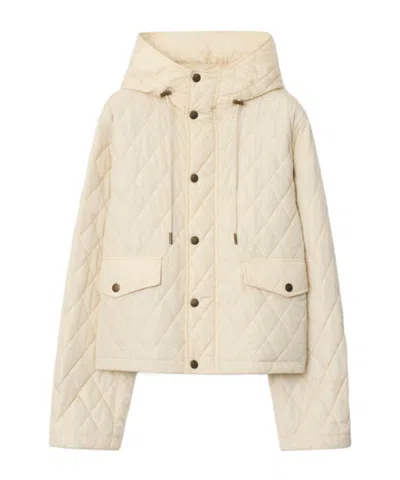 Burberry Cropped Quilted Jacket