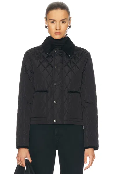 BURBERRY CROPPED QUILTED JACKET