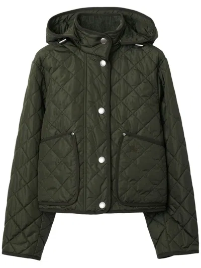 BURBERRY CROPPED QUILTED JACKET