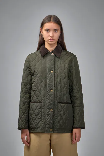 BURBERRY CROPPED QUILTED NYLON JACKET