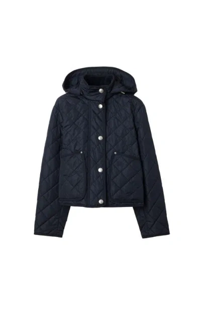 BURBERRY BURBERRY CROPPED QUILTED NYLON JACKET