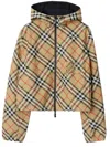 BURBERRY CROPPED REVERSIBLE JACKET