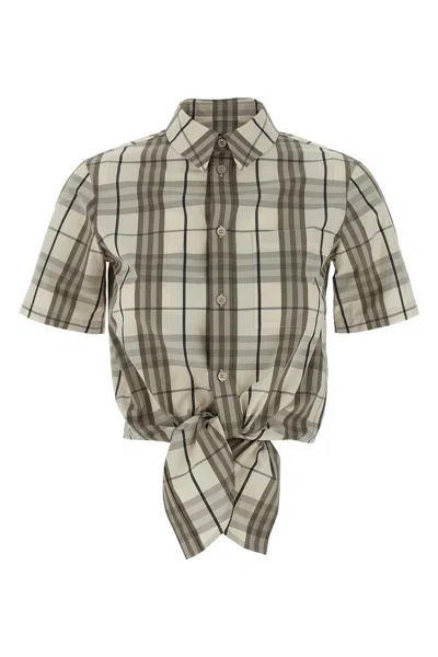 BURBERRY BURBERRY CROPPED SHIRT