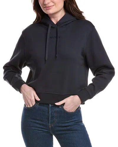 Burberry Cropped Sweatshirt In Blue