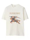 Burberry Cotton T-shirt With Cross Stitch Ekd