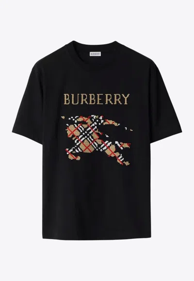 BURBERRY CROSS-STITCH EKD T-SHIRT