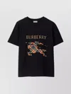 Burberry Cotton T-shirt With Cross Stitch Ekd