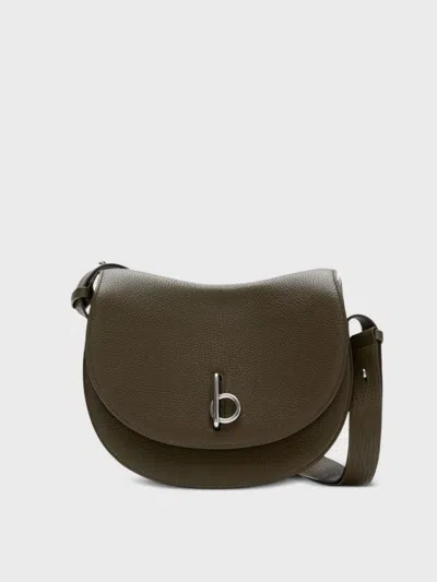 Burberry Crossbody Bags  Woman Color Green In Brown