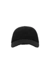 Burberry Women Black Polyester Blend Baseball Cap In Black