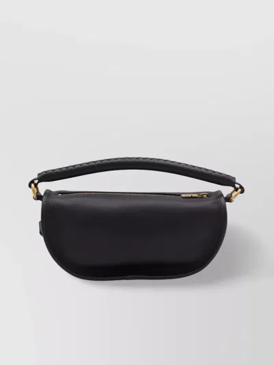 BURBERRY CURVED TOP HANDLE SHOULDER BAG