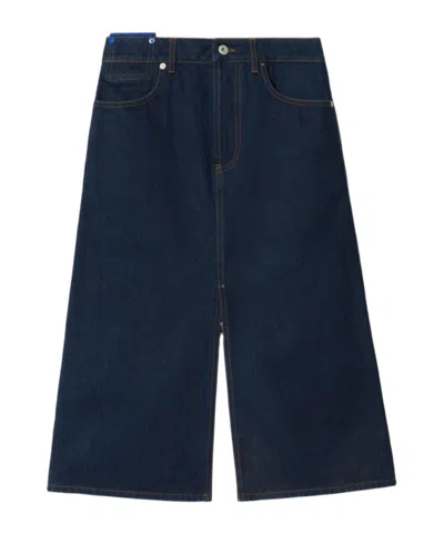BURBERRY DENIM SKIRT