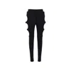 Burberry Hook And Bar Cut-out Legging In Black