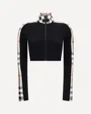 Burberry Cropped Polyamide Blend Top With High Collar