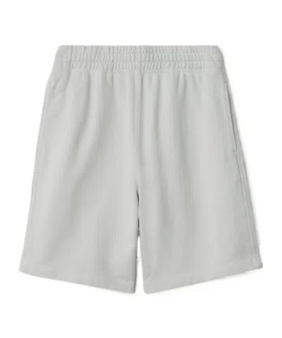 Burberry Daisy B Cotton Shorts In White