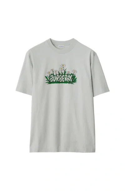 Burberry Daisy Logo Crew Neck T-shirt In Winter