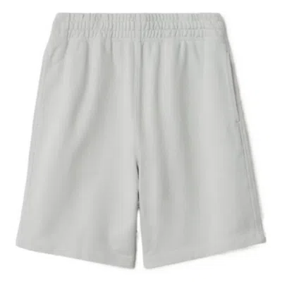 Burberry Daisy Logo Embroidered Shorts In White