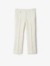 BURBERRY Daisy Silk Blend Tailored Trousers