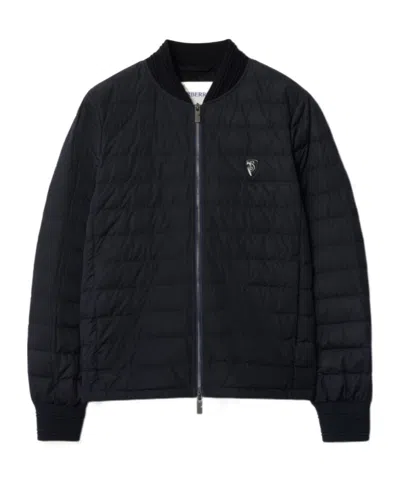 Burberry Dalham Puffer Jacket In Black