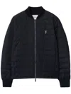 Burberry Black Polyester Down Jacket In Black
