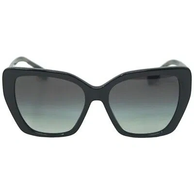 Pre-owned Burberry Damen Sonnenbrille 0be4366 39808g Sonnenbrille In Schwarz