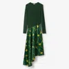 Burberry Dandelion Asymmetric-skirt Dress