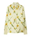 Burberry Dandelion-print Silk Pyjama Shirt