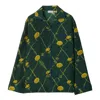 Burberry Dandelion-print Silk Pyjama Shirt