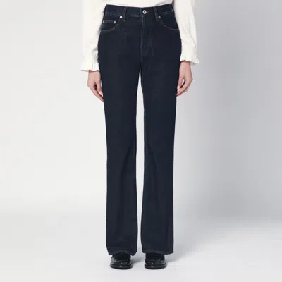 BURBERRY BURBERRY DARK BLUE FLARED JEANS