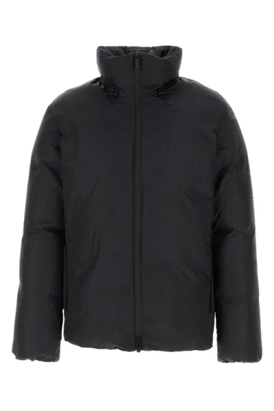 BURBERRY DARK BLUE PRINT LOGO JACKET