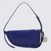 Burberry Leather Shield Sling Shoulder Bag With Silver-tone Charm