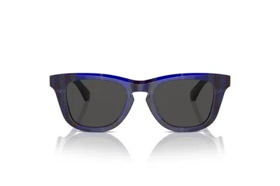 Burberry Dark Blue Square Kids Sunglasses Jb4002 411480 46