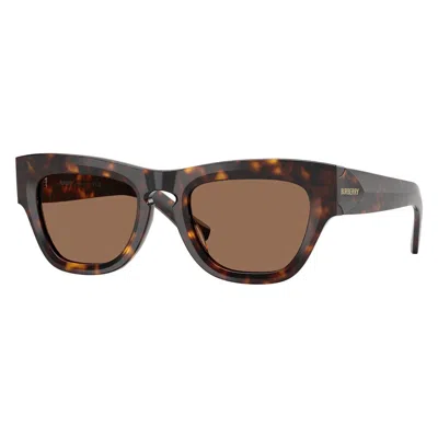 Burberry Dark Brown Cat Eye Ladies Sunglasses Be4440u 300273 51