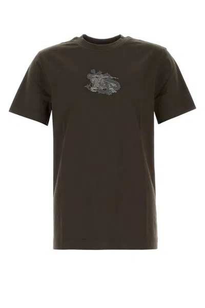 Burberry Ekd-print T-shirt In Black