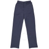 Burberry Dark Carbon Pocket Detail Technical Wool Tailored Trousers In Dark Carbon
