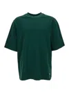 Burberry Ekd Short-sleeve Cotton T Shirt In Green