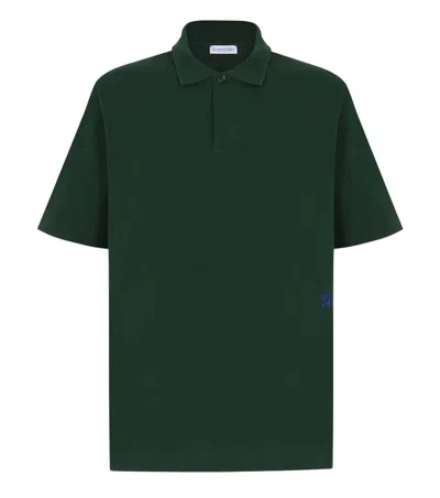 Burberry Dark Green Regular Polo