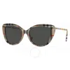 Burberry Dark Grey Cat Eye Ladies Sunglasses Be4407 408787 54 In Brown