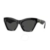 Burberry Dark Grey Cat Eye Ladies Sunglasses Be4420u 300187 55