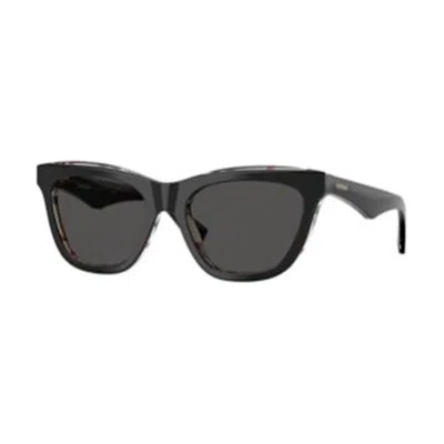 Burberry Dark Grey Cat Eye Ladies Sunglasses Be4435f 412187 53 In Brown