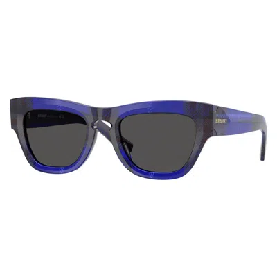Burberry Dark Grey Cat Eye Ladies Sunglasses Be4440u 411487 51 In Brown