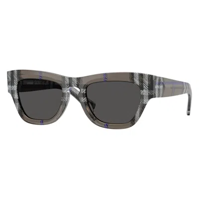 Burberry Dark Grey Cat Eye Ladies Sunglasses Be4440u 414787 51 In Gray