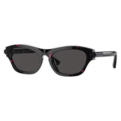 Burberry Dark Grey Irregular Men's Sunglasses Be4430u 412687 55 In Brown