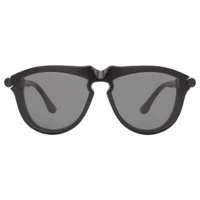 Pre-owned Burberry Dark Grey Pilot Men's Sunglasses Be4417u 300187 58 Be4417u 300187 58 In Gray